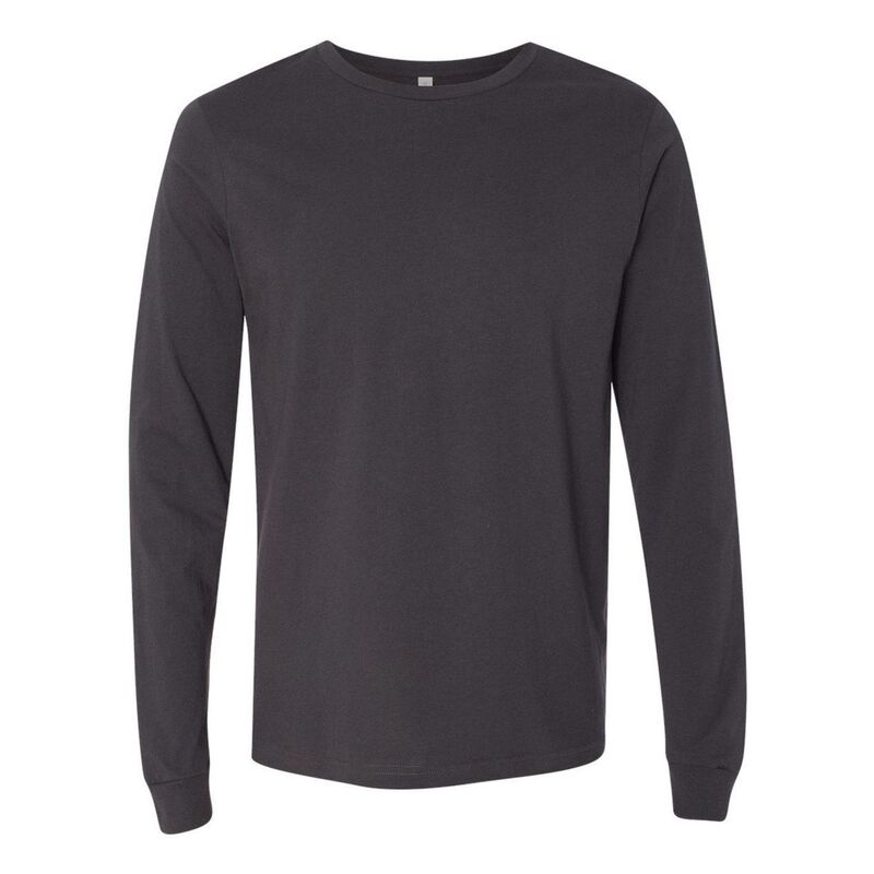 ベラキャンバス レディース トップス Tシャツ ジャージー Bella+Canvas Bella + Canvas Unisex Jersey Long Sleeve Tee Dark Grey グレー｜ReVida 店