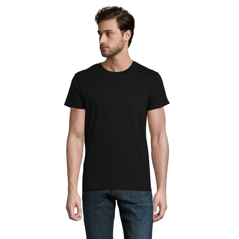ソルズ レディース トップス Tシャツ SOLS Mens Crusader T-Shirt Deep Black ブラック｜ReVida 店