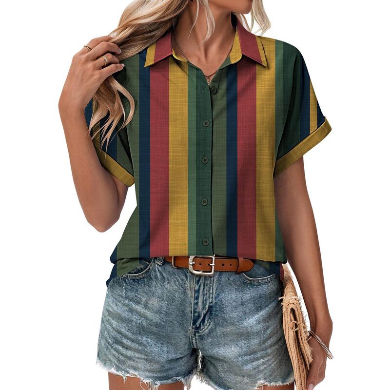 ジーグー レディース トップス プルオーバー 名取り草落ち込む トップ Zeagoo Short Sleeve Blouses for Women Summer Tops Collared Button Down Shirts Office Work Clothingreen Red Black 黒いこと