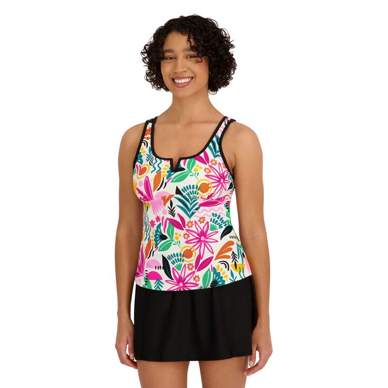 ゼロエクスポージャー レディース 水泳着 いの一番のみ Women\u0027s ZeroXposur Viva Tankini Swim Topink サクラ色
