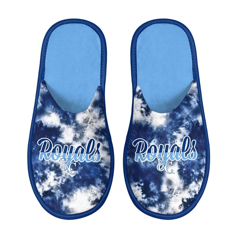 フォコ レディース シューズ サンダル Women's FOCO Kansas City Royals Team Scuff Slide Slippers Ryl Blue ブルー