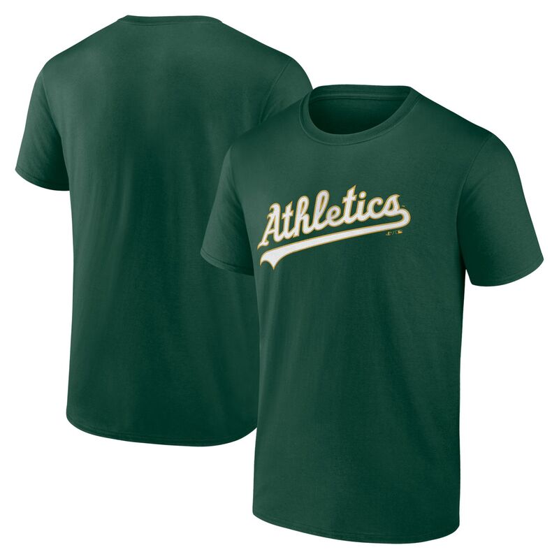 ロゴアスレチック レディース トップス Tシャツ Men's Logo Athletic Green Athletics Wordmark T-Shirt Oas Green グリーン｜ReVida 店 8,455円