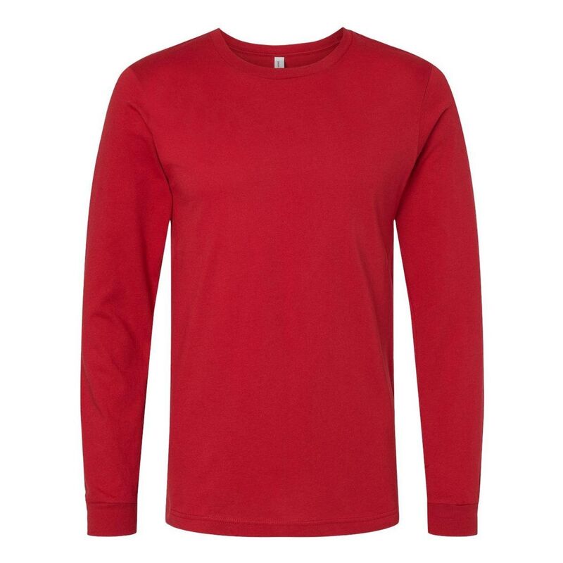 ベラキャンバス レディース トップス Tシャツ ジャージー Bella+Canvas Bella + Canvas Unisex Jersey Long Sleeve Tee Canvas Red レッド｜ReVida 店