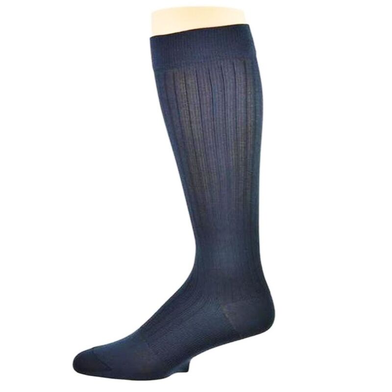 ウェアシエラ レディース アンダーお召しもの ソックス WEAR SIERRA Men\u0027s Graduated Compression Otc Travel Support Socks Navy 米国海軍