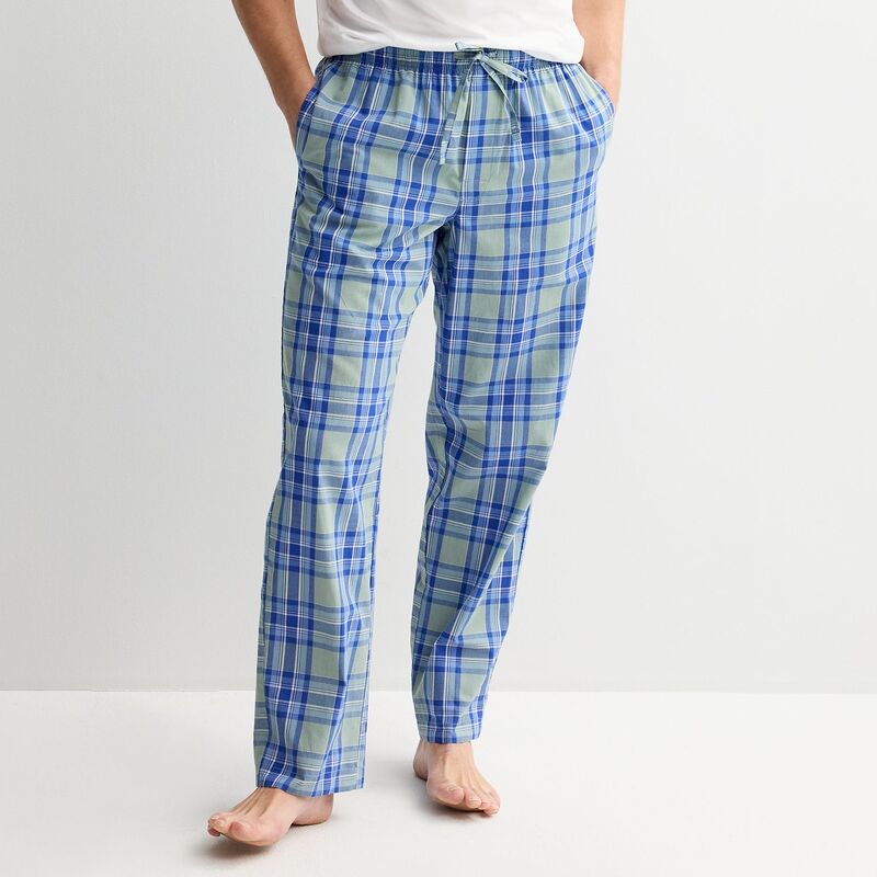 ソノマ レディース アンダーお召しもの ナイト爵お召しもの ズボン下 Men\u0027sonoma Goods For Life Woven Pajama Pants Aspen Leaf Check 読み合わせる