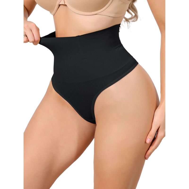 インスパイア 今めかしい レディース アンダーお召しもの ズボン下 INSPIRE CHIC Women\u0027s High Waisted Briefshapewear Tummy Control Underwear Badyshaper Black 黒いこと