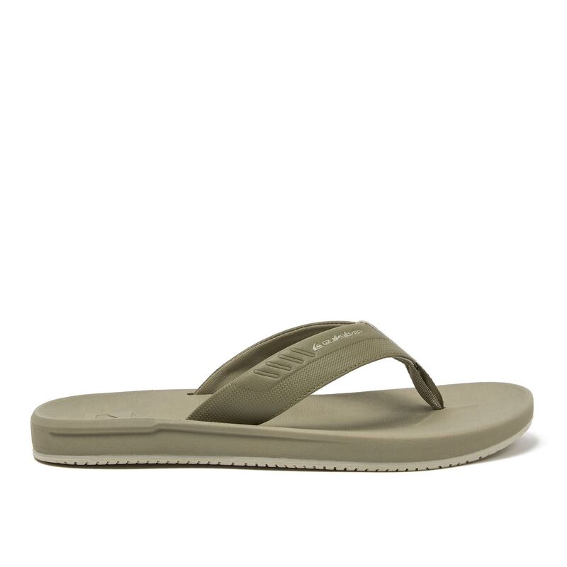 クイックしろがね色 レディース シューズ サンダル Quiksilver Built-Up Men\u0027s Thong Sandals Taupe トープ