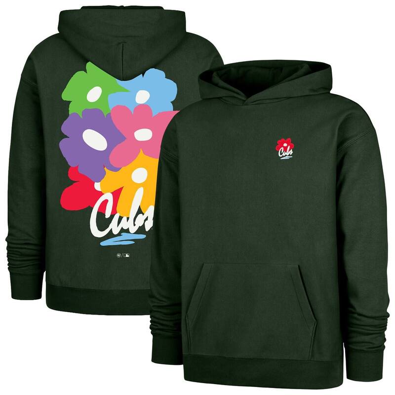 フォーティセブンブランド メンズ トップス Tシャツ パーカー 47 Brand Men's '47 Dark Green Chicago Cubs Gallery Foundation Hoodie Cub Dark G グリーン｜ReVida 店