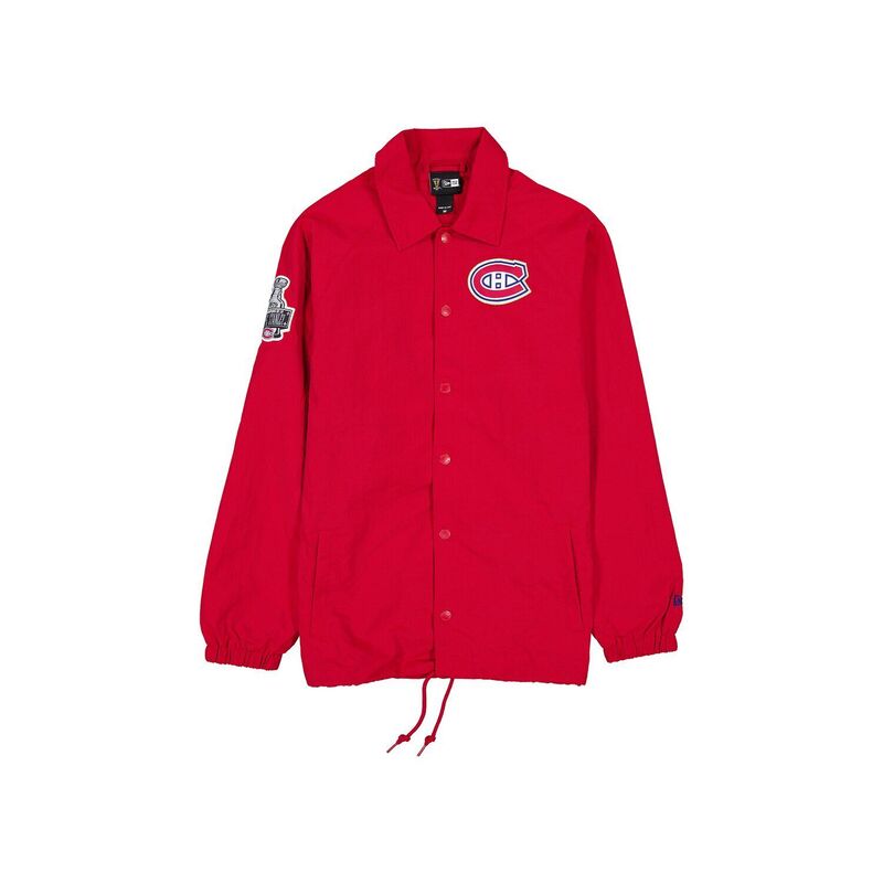 ニューエラ メンズ アウター ジャケット・ブルゾン Men's New Era Red Montreal Canadiens Champs Full-Snap Jacket Cnd Red レッド|ReVida 店