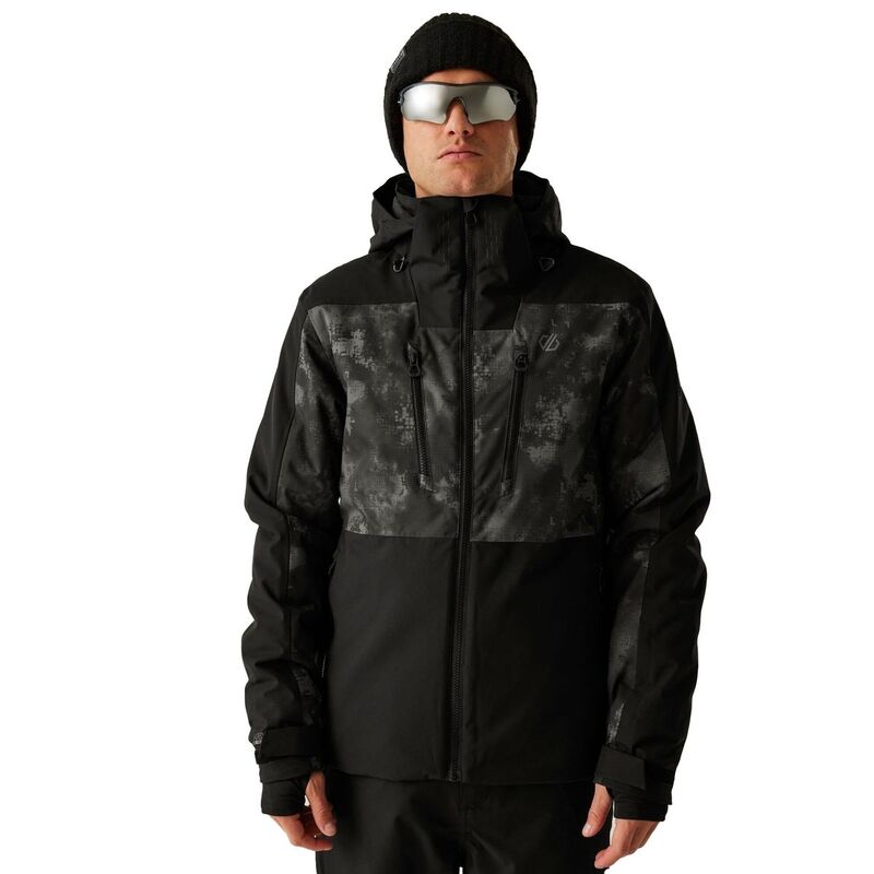 デアツービー メンズ アウター ジャケット・ブルゾン Dare 2B Mens Baseplate III Ski Jacket Iron Gate|ReVida 店