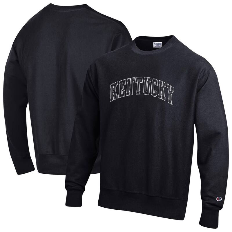 チャンピオン メンズ トップス Tシャツ クルーネック スウェット Men's Champion Blackentucky Wildcats Reverse Weave Crewneck Sweatshirt Ken Black ブラック｜ReVida 店