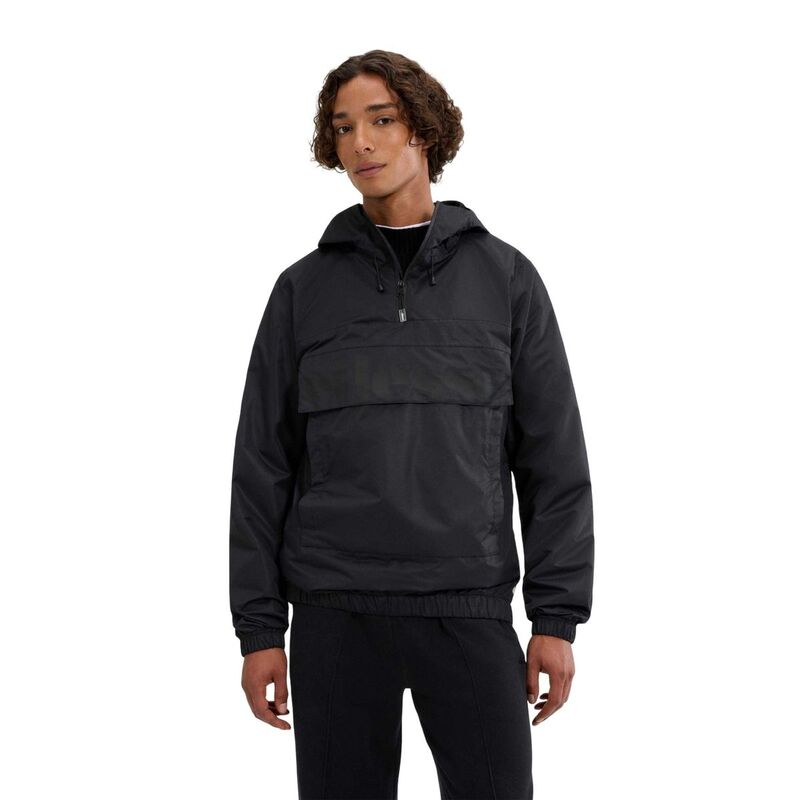エレッセ メンズ アウター ジャケット・ブルゾン フーデッドジャケット Ellesse Mens Mont Overhead All Terrain Hooded Jacket Black ブラック｜ReVida 店