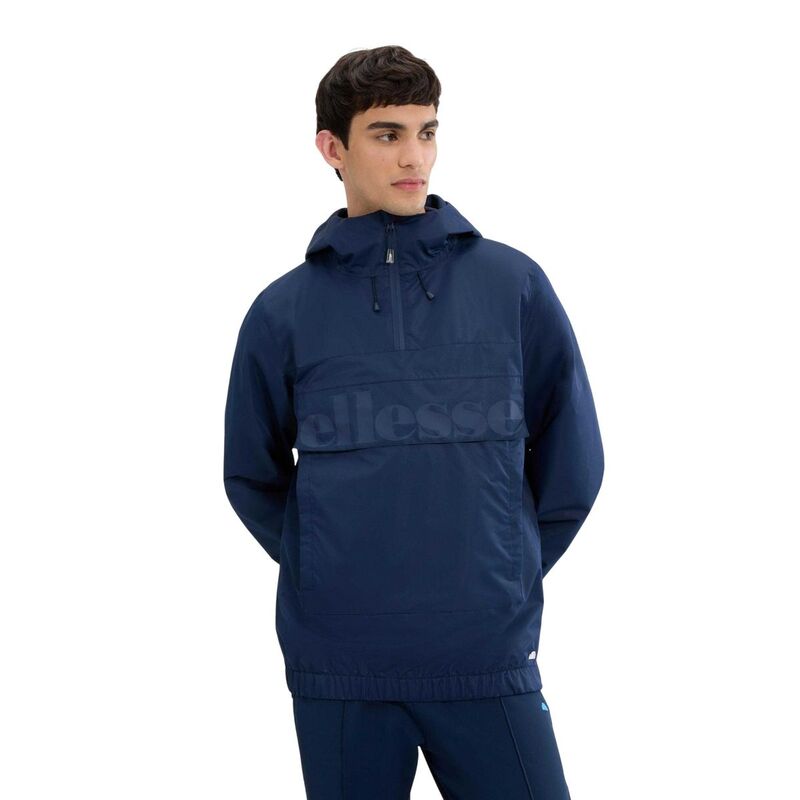 エレッセ メンズ アウター ジャケット・ブルゾン フーデッドジャケット Ellesse Mens Mont Overhead All Terrain Hooded Jacket Navy ネイビー｜ReVida 店