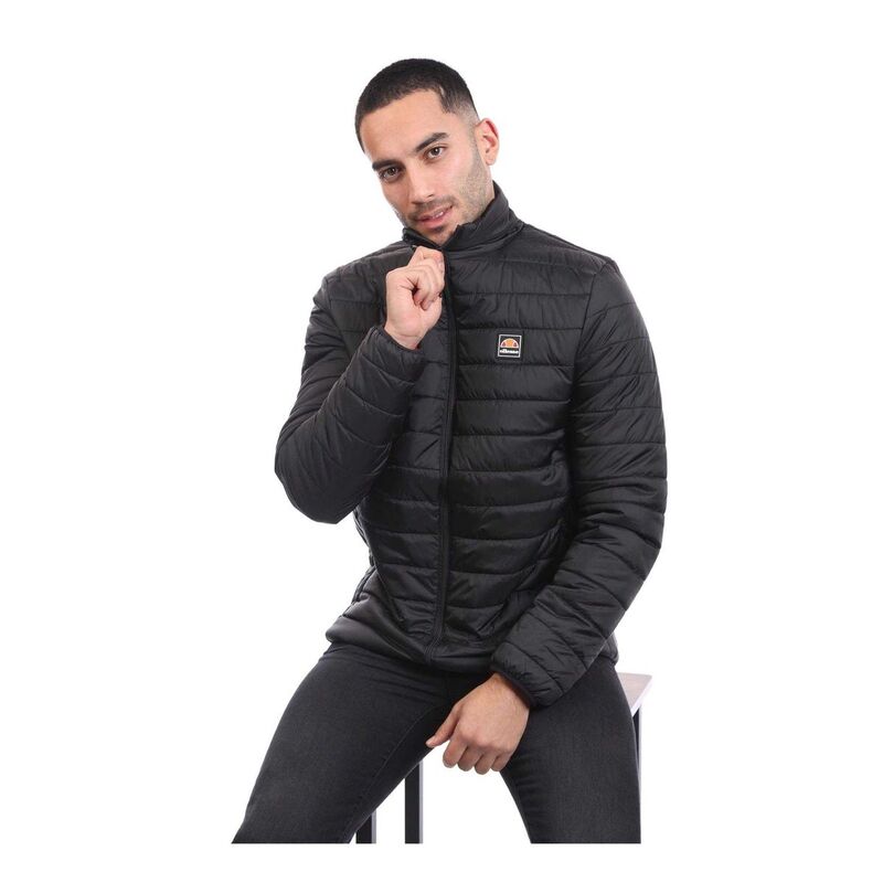 エレッセ メンズ アウター ジャケット・ブルゾン Ellesse Mens Purosangue Puffer Jacket Black ブラック|ReVida 店