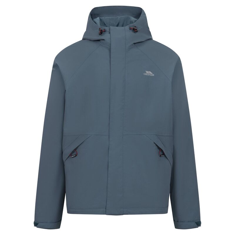 トレスパス メンズ アウター ジャケット・ブルゾン Trespass Mens Bayhead Waterproof Jacket Dark Teal ティール|ReVida 店