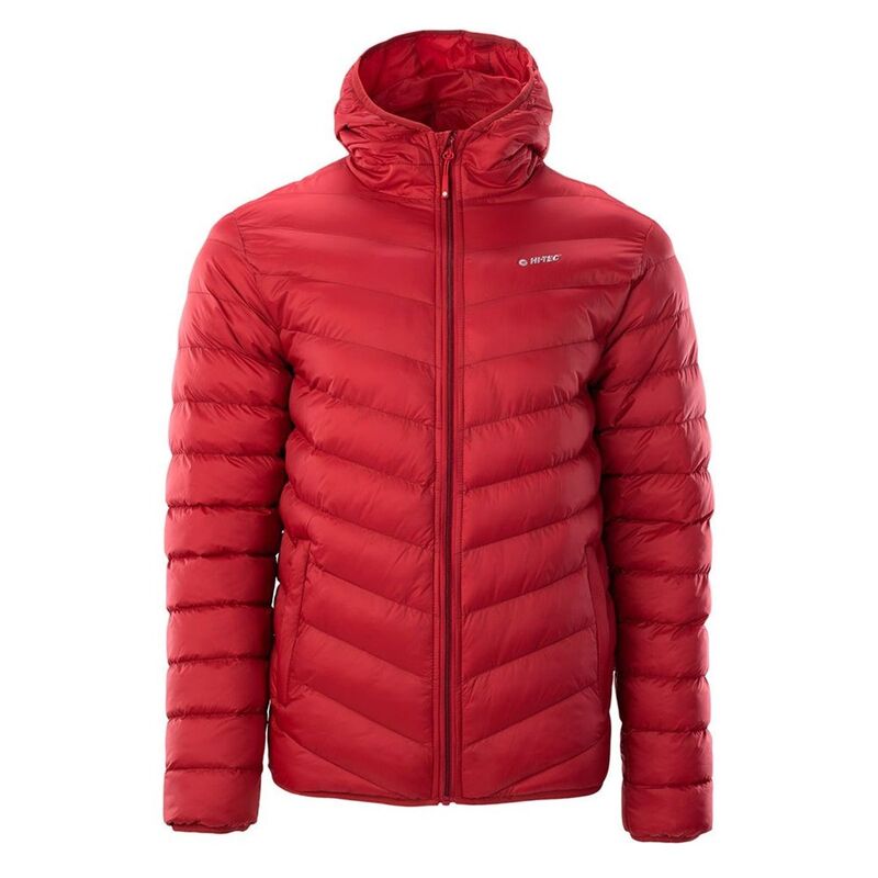 ハイテック メンズ アウター ジャケット・ブルゾン キルティング Hi-Tec Mensalrin Quilted Padded Jacket Merlot And Anthracite｜ReVida 店