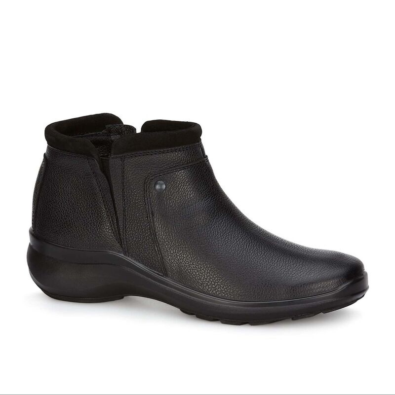 アンドレア レディース シューズ ブーツ・レインブーツ レザー Andrea Women's Leather Booties 8465-2601342 Black ブラック｜ReVida 店