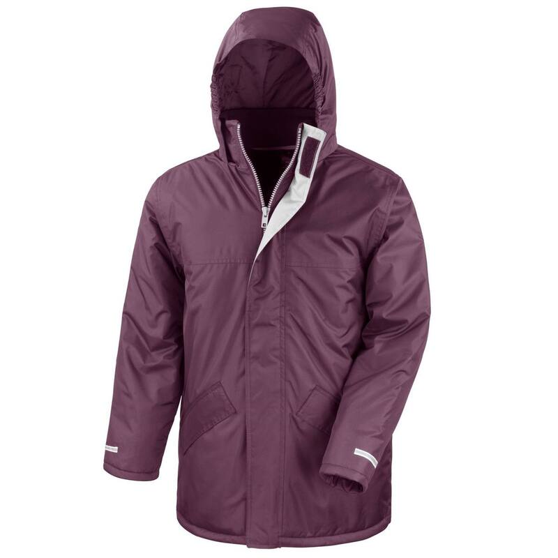 リザルト メンズ アウター ジャケット・ブルゾン パーカー Result Core Unisex Adult Winter Parka Burgundy バーガンディ|ReVida 店