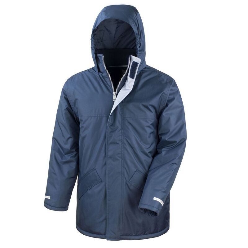リザルト メンズ アウター ジャケット・ブルゾン パーカー Result Core Unisex Adult Winter Parka Navy ネイビー|ReVida 店