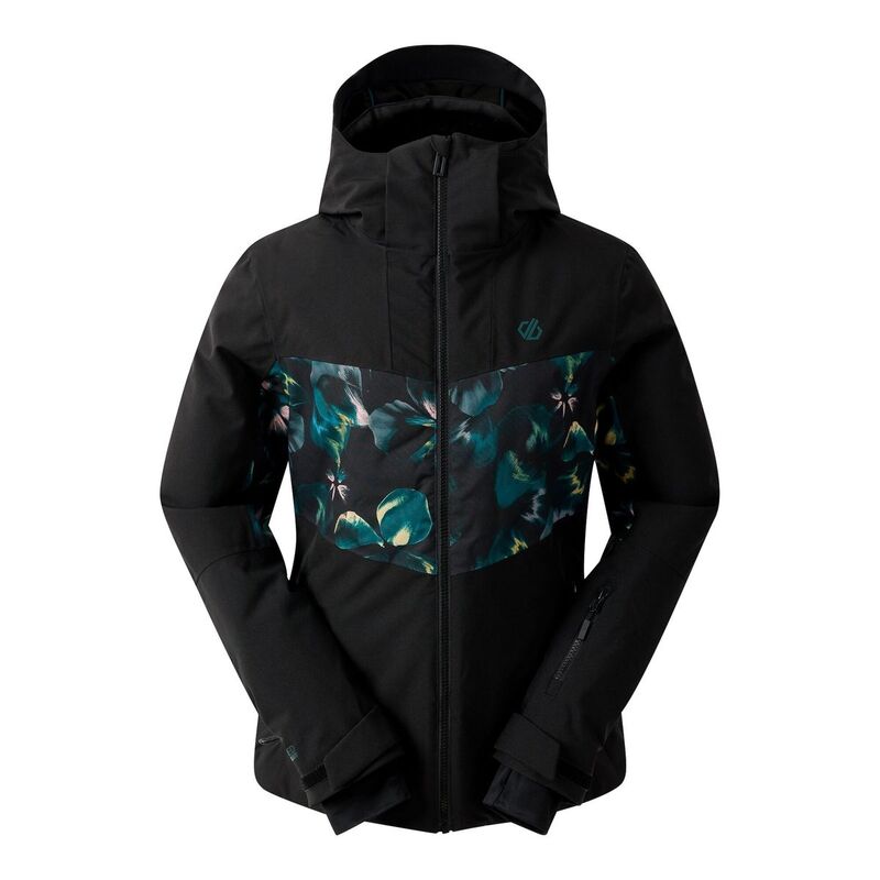 デアツービー レディース アウター ジャケット・ブルゾン Dare 2B Womens/Ladies Iced Waterproof Ski Jacket Black And Electric ブラック|ReVida 店