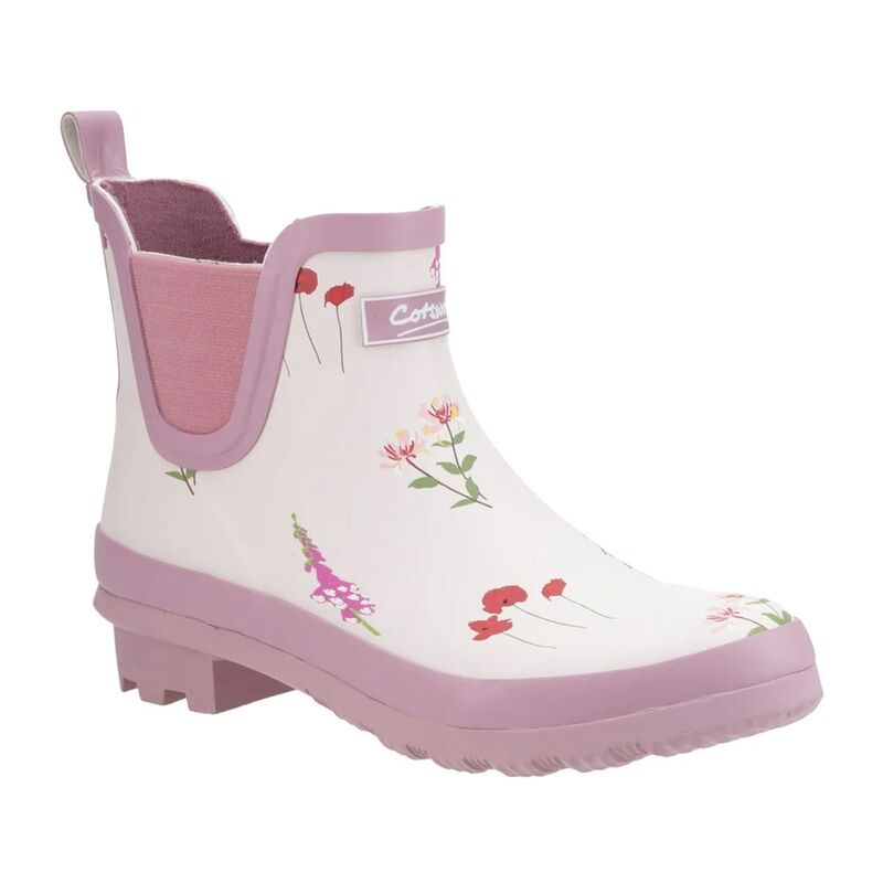 コッツウォルズ レディース シューズ ブーツ・レインブーツ Cotswold Womens/Ladies Wild Flowers Wellington Boots Pink ピンク|ReVida 店