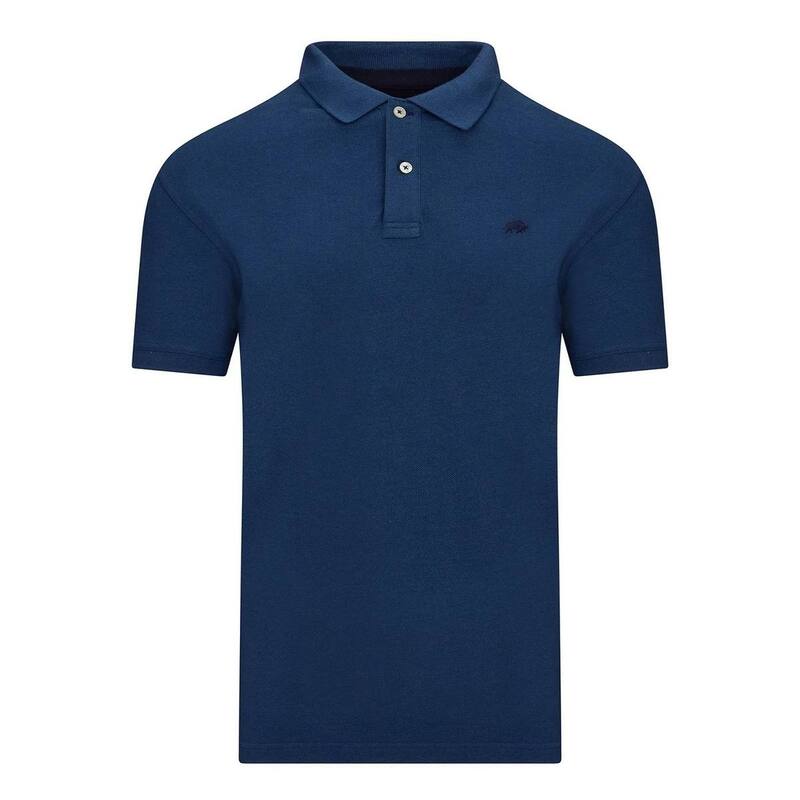 ライジングブル メンズ トップス Tシャツ ポロシャツ Raging Bull Mens Classic Polo Shirt Denim デニム｜ReVida 店