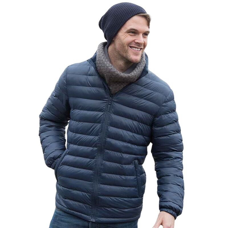 リザルト メンズ アウター ジャケット・ブルゾン Result Urban Mens Ice Bird Padded Jacket Navy ネイビー|ReVida 店