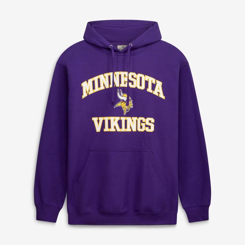 ファナティクス メンズ トップス Tシャツ トール パーカー Men's Fanatics Purple Minnesota Vikings Big & Tall Heart & Soul Hoodie Mvk Purple パープル｜ReVida 店