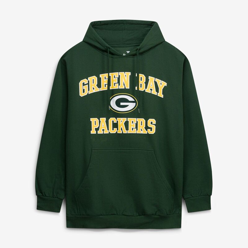 ファナティクス メンズ トップス Tシャツ トール パーカー Men's Fanatics Green Bay Packers Big & Tall Heart & Soul Hoodie Pkr Green グリーン｜ReVida 店