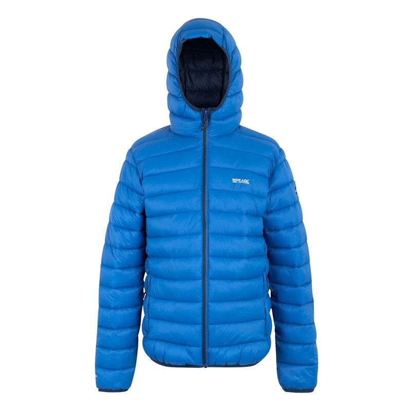 レガッタ メンズ アウター ジャケット・ブルゾン Regatta Mens Marizion Baffled Hooded Padded Jacket Blue ブルー｜ReVida 店 15,251円