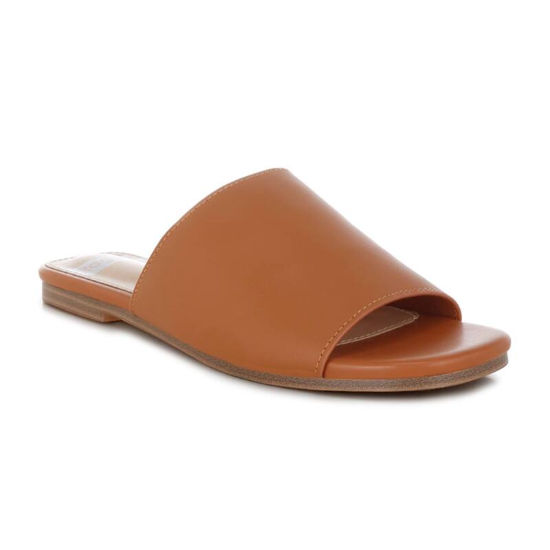 ラグアンドコー レディース シューズ サンダル Rag & Co Shanon Women'slip-On Flat Sandals Cognac｜ReVida 店