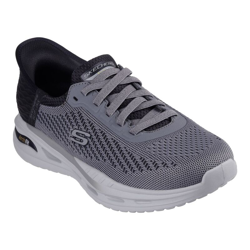 スケッチャーズ メンズ シューズ スニーカー Skechers Hands Free Slip-ins Arch Fit Orvan Drex Men'shoes Gray Black ブラック｜ReVida 店