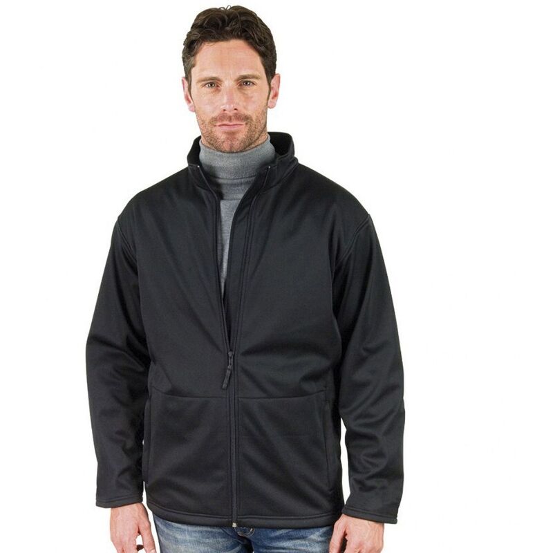 リザルト メンズ アウター ジャケット・ブルゾン Result Core Mensoft Shell 3 Layer Waterproof Jacket Black ブラック｜ReVida 店
