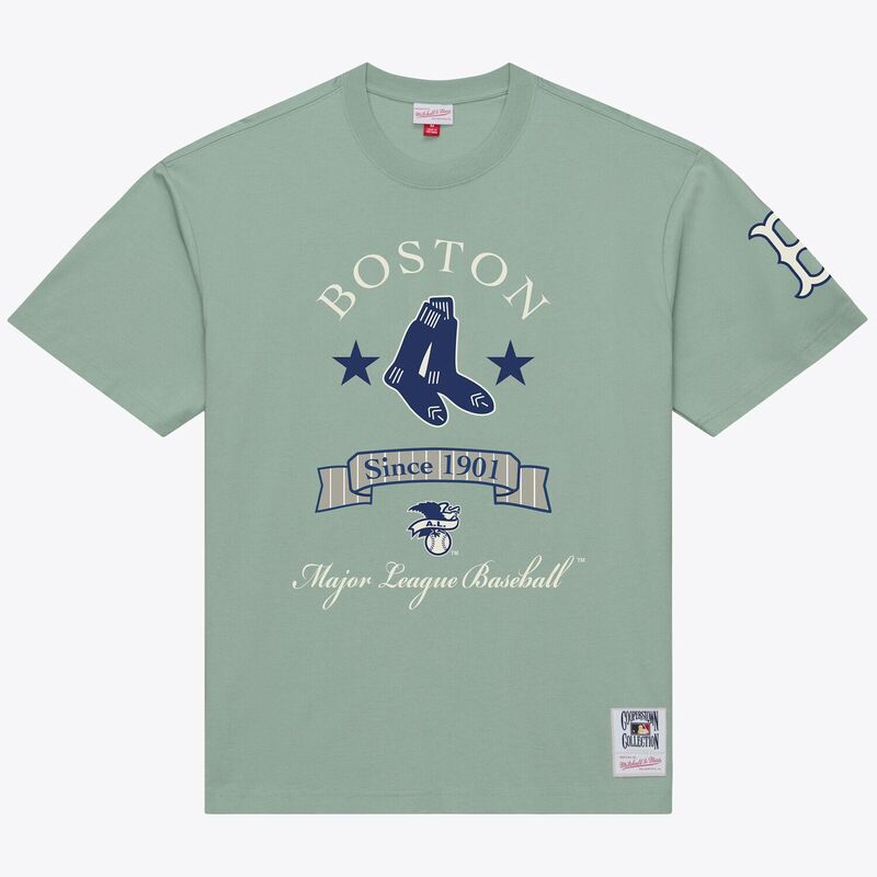 ミッチェル&ネス メンズ トップス Tシャツ Men's Mitchell & Ness Green Boston Red Sox Yacht Rock T-Shirt Rsx Green グリーン|ReVida 店