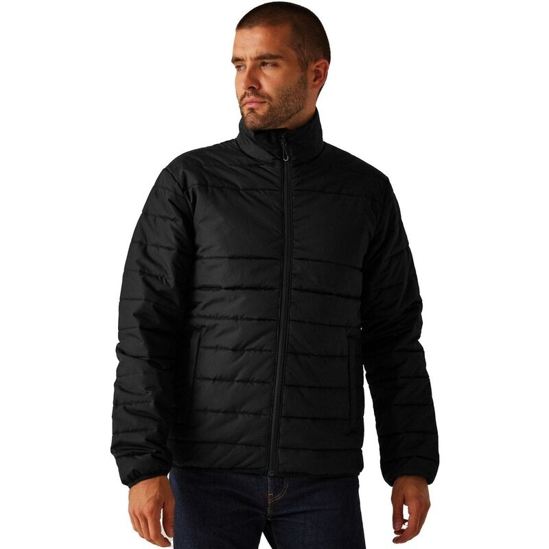 レガッタ メンズ アウター ジャケット・ブルゾン Regatta Professional Mens Essential Thermal Padded Jacket Black ブラック｜ReVida 店