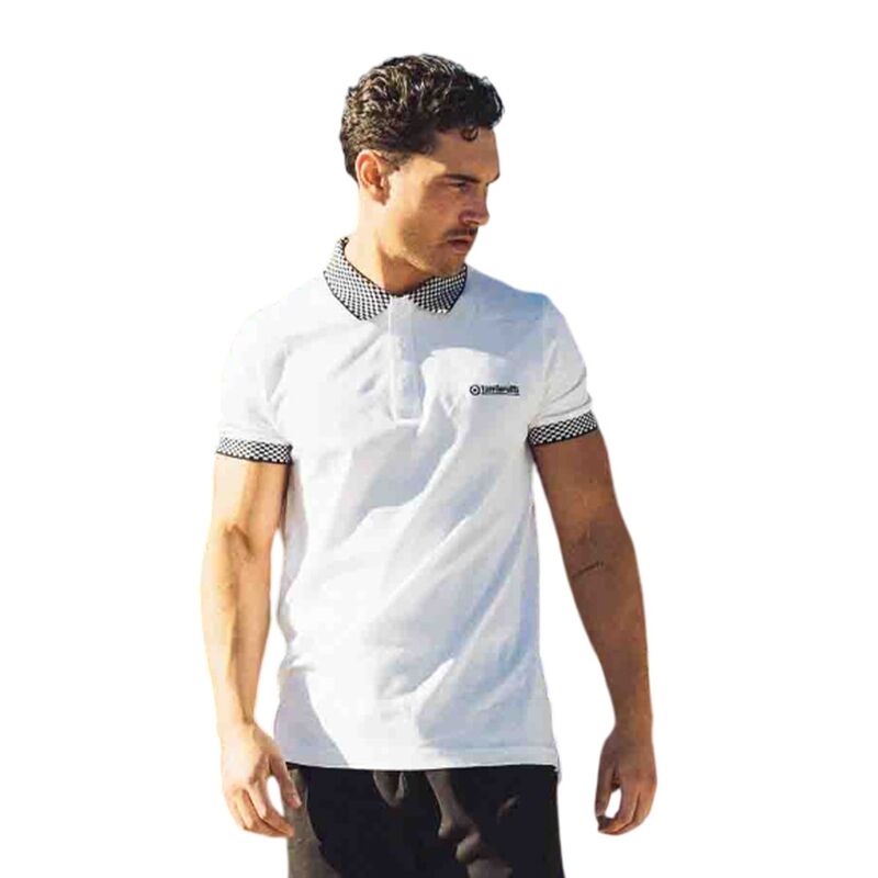 ランブレッタ メンズ トップス Tシャツ ポロシャツ Lambretta MensS25 Two Tone Polo Shirt White ホワイト｜ReVida 店 13,665円