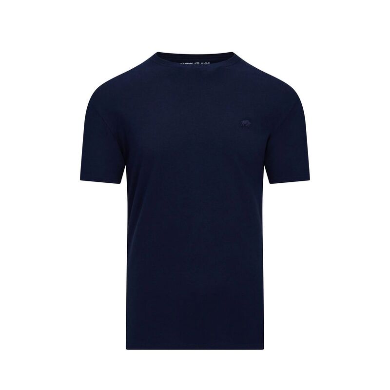 ライジングブル メンズ トップス Tシャツ Raging Bull Mens Classic T-Shirt Navy ネイビー｜ReVida 店