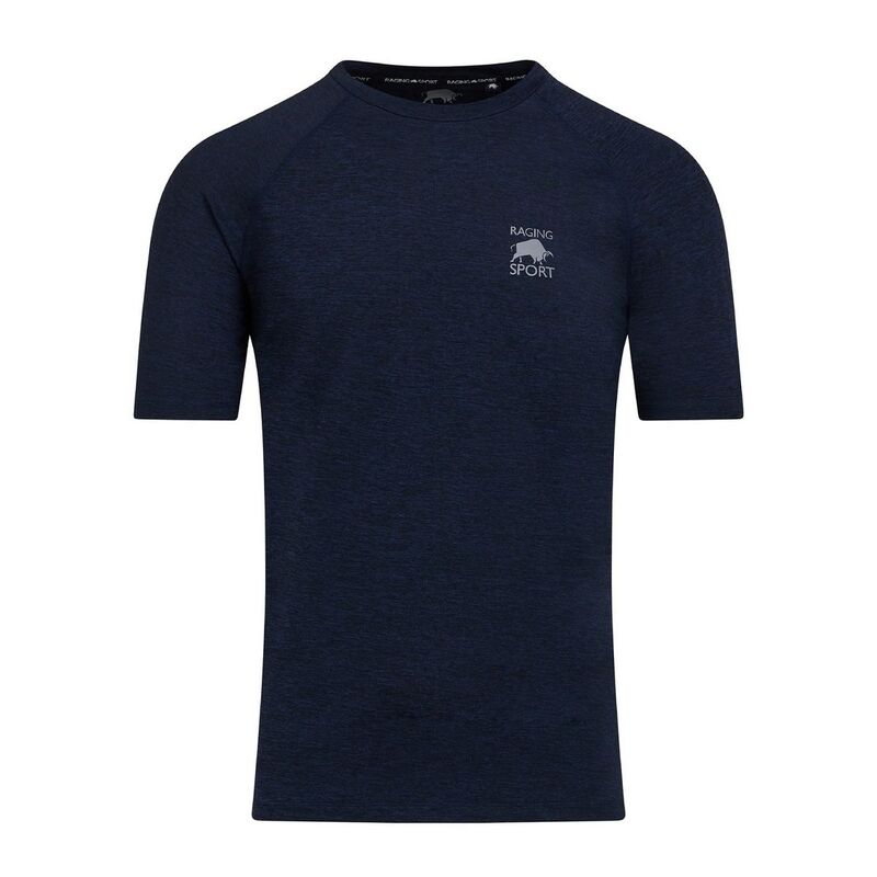 ライジングブル メンズ トップス Tシャツ Raging Bull Mens Performance T-Shirt Navy ネイビー｜ReVida 店