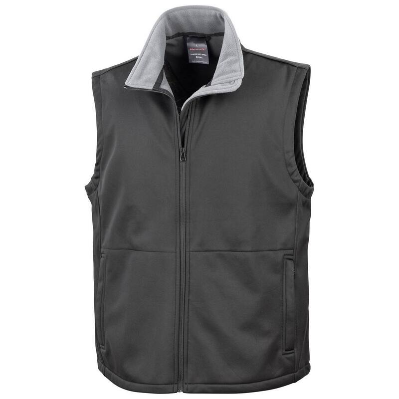 リザルト メンズ アウター ジャケット・ブルゾン Result Core Unisex Adult Softshell Body Warmer Black ブラック｜ReVida 店 12,411円