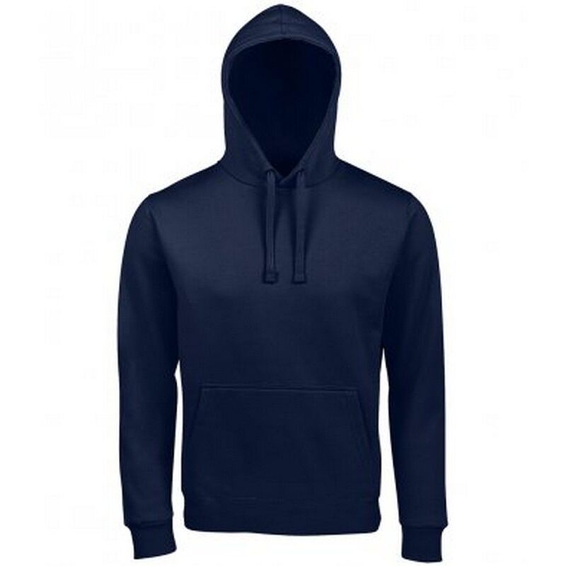 ソルズ メンズ トップス Tシャツ スウェット SOLS Unisex Adultspencer Hooded Sweatshirt French Navy ネイビー|ReVida 店