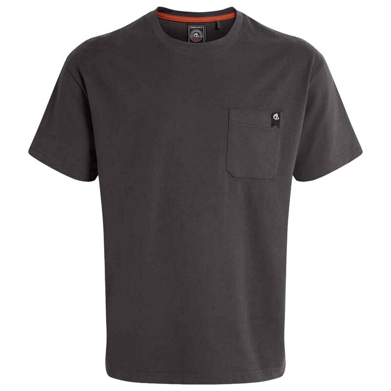 クラッグホッパーズ メンズ トップス Tシャツ Craghoppers Mens Wakefield Pocket-Shirt Carbon Grey グレー｜ReVida 店