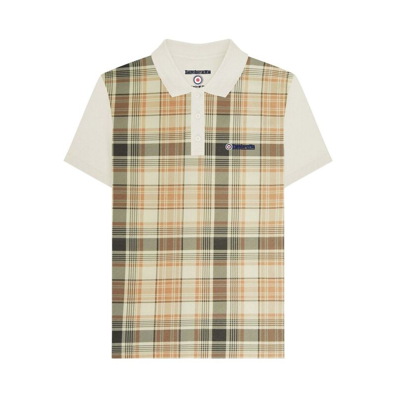 ランブレッタ メンズ トップス Tシャツ ポロシャツ Lambretta Mens Classichecked Polo Shirtofu チェック｜ReVida 店