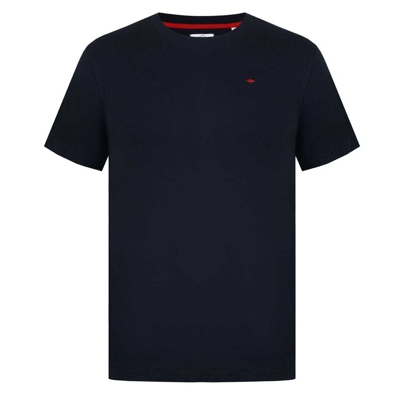 レークーパー メンズ トップス Tシャツ クルーネック ロゴ Lee Cooper Mens Essentialsmallogo Crew Neck T-Shirt Black ブラック|ReVida 店