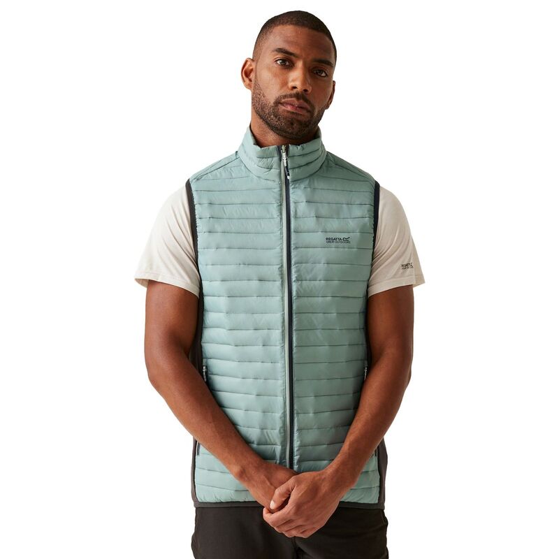 レガッタ メンズ アウター ジャケット・ブルゾン Regatta Mens Andreson Hybrid Padded Jacket Glacier And Ash アッシュ｜ReVida 店
