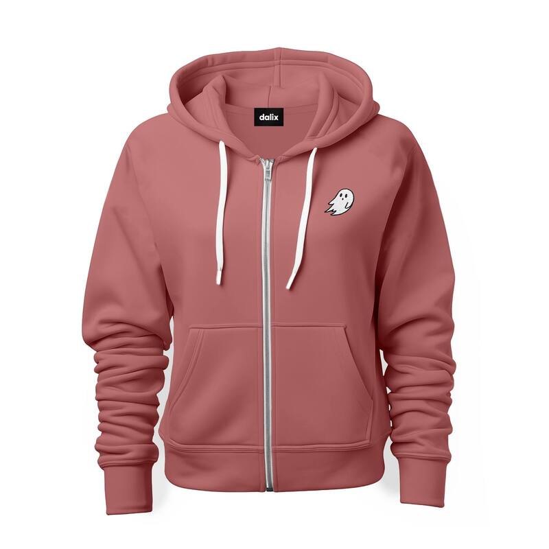 ダリックス メンズ トップス Tシャツ パーカー Dalix Ghost Zip Hoodie Mauve｜ReVida 店