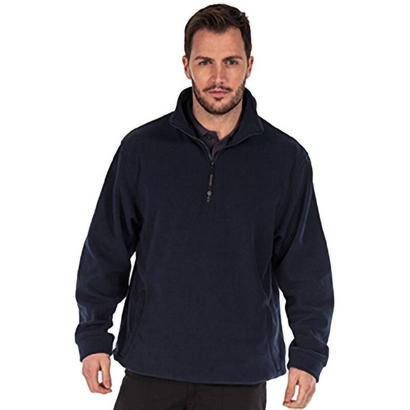 レガッタ メンズ アウター ジャケット・ブルゾン フリース Regatta Mens Thor Overhead Anti-Pill Fleece Top Dark Navy ネイビー｜ReVida 店 13,075円
