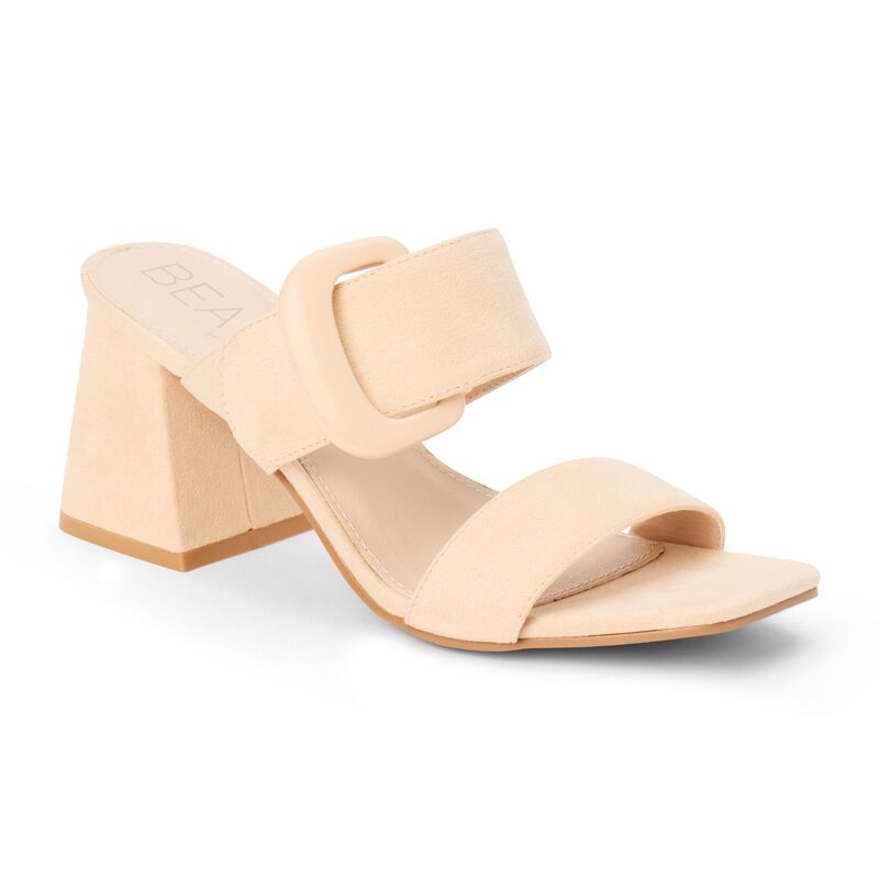 ビーチバイマティス レディース シューズ サンダル ヒール Beach by Matisse Sally Women's Block Heel Slide Sandals Natural|ReVida 店