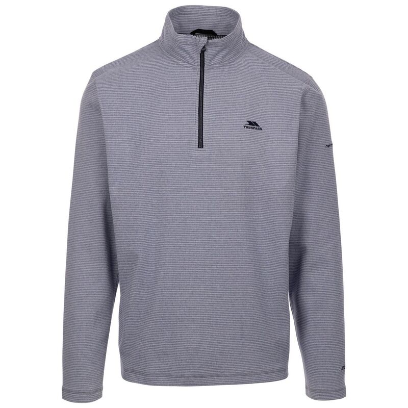 トレスパス メンズ アウター ニット・セーター フリース Trespass Mens Dunford Fleece Top Navy ネイビー｜ReVida 店