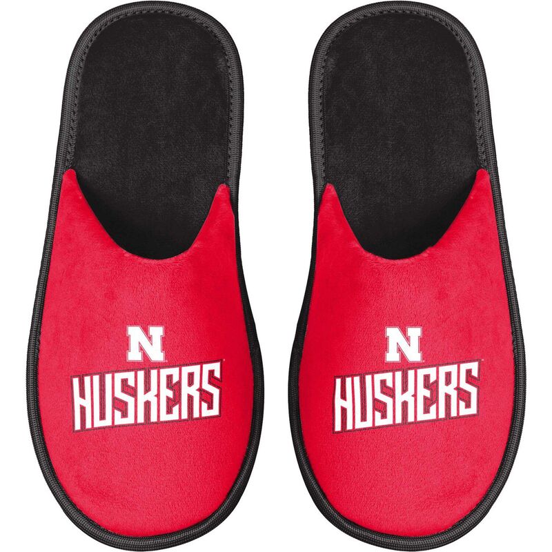アンブランデッド メンズ シューズ サンダル Unbranded Men's FOCO Nebraska Huskerscuff Slide Slippers Neb Red レッド