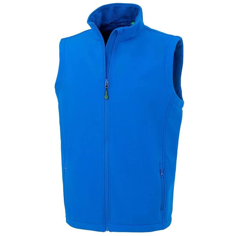 リザルト メンズ アウター ジャケット・ブルゾン プリント Result Genuine Mensoftshell Printable Body Warmeroyal Blue ブルー｜ReVida 店